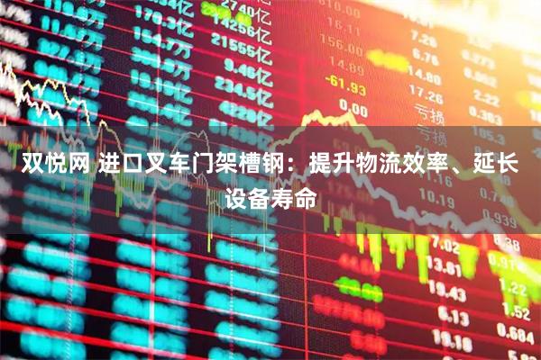 双悦网 进口叉车门架槽钢：提升物流效率、延长设备寿命