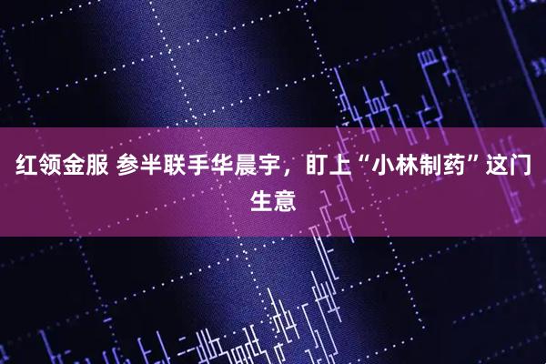 红领金服 参半联手华晨宇，盯上“小林制药”这门生意